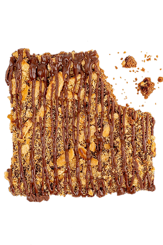 Crunchy Choco Pretzel Cookie Brittle