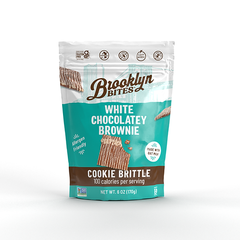 White Chocolatey Brownie Cookie Brittle